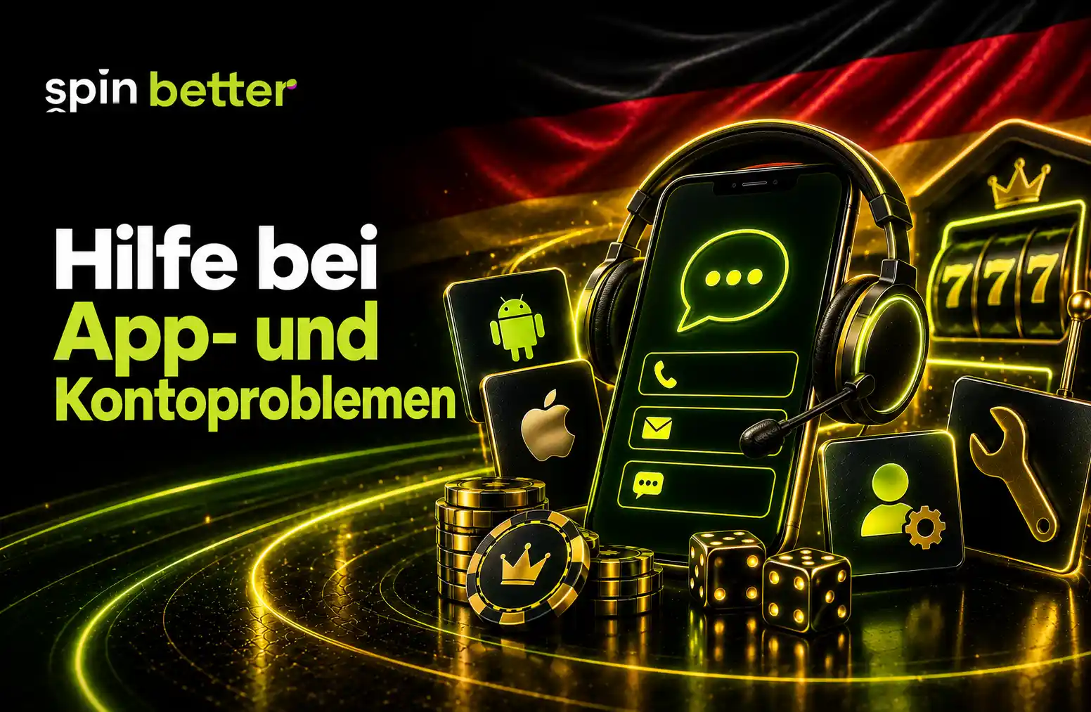 SpinBetter Deutschland APK Funktionen und Spielspaß